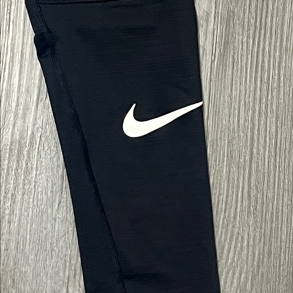 Nike Pro Dri Fit Mens leggings with a pocket / black / Size L - Picture 4 of 13